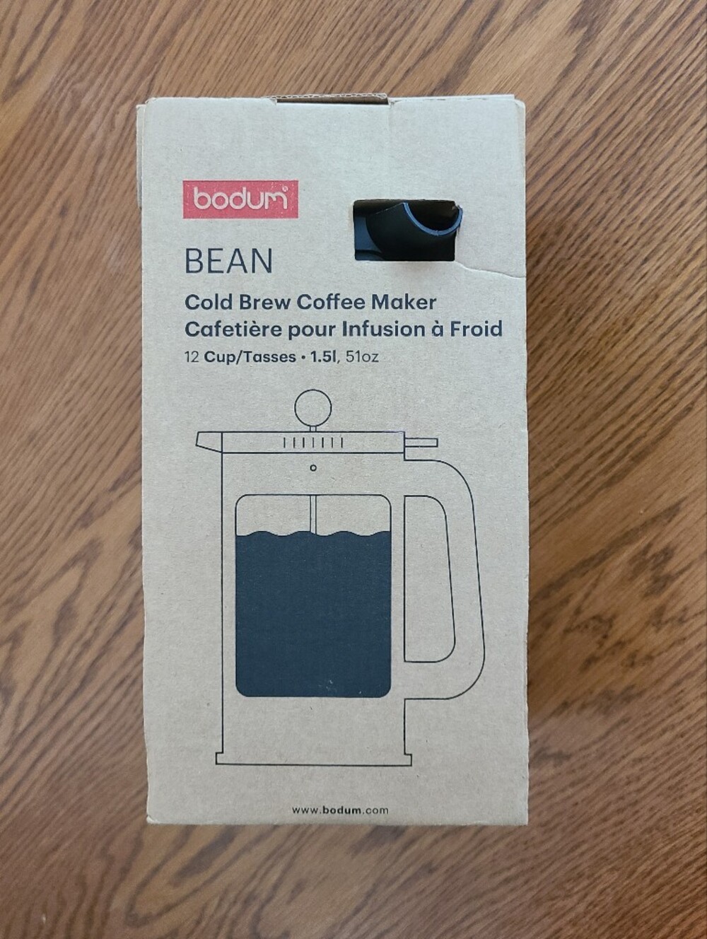 Bodum Cold Breq Coffee Maker 12 Cups.